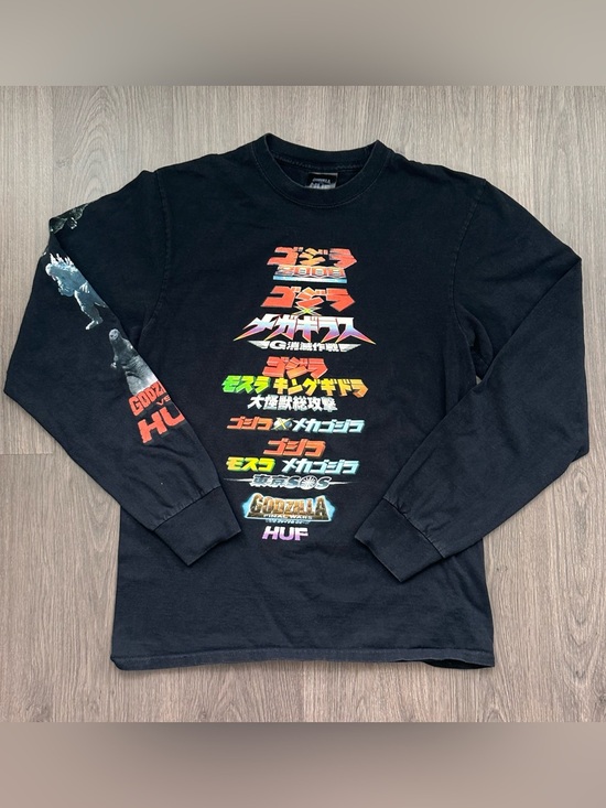 Godzilla x HUF Other - Godzilla x HUF Longsleeve Crewneck